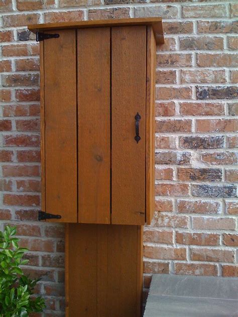 wooden electrical box covers|oversized outdoor electrical box cover.